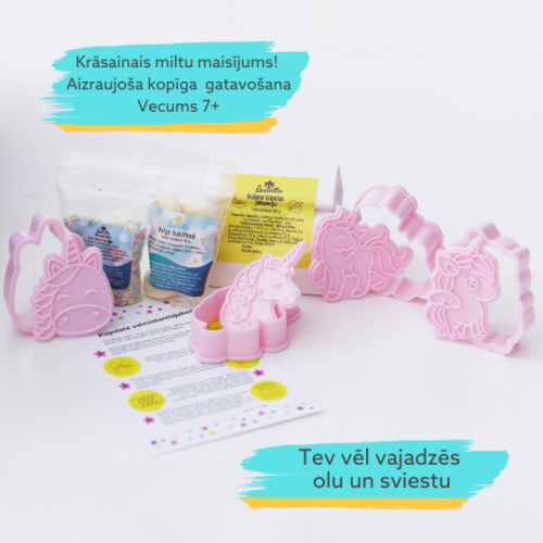 Izveido pats savus cepumus! – vienradži