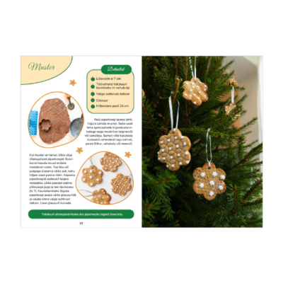 Piparkoogist jõuluehted näidisleht 12536