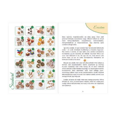 Piparkoogist jõuluehted sisukord ja eessõna 12541