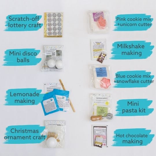 Kids’ Activity Box – Choose 5 Activities