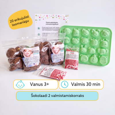 Šokolaadikommide valmistamise komplekt 15115